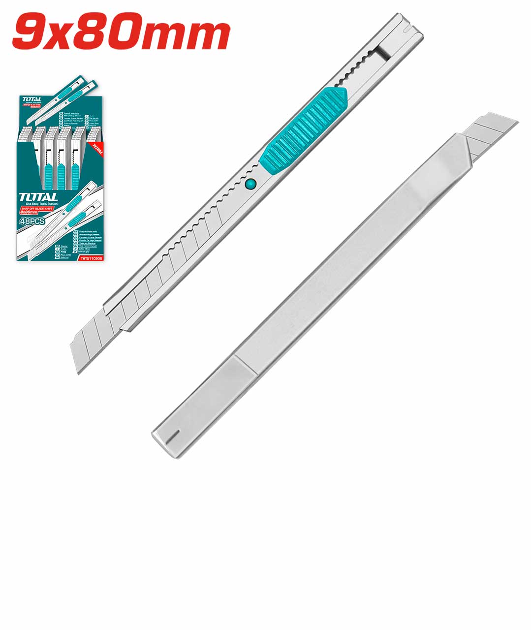 Total Snap-off Blade Knife THT5110906 Total